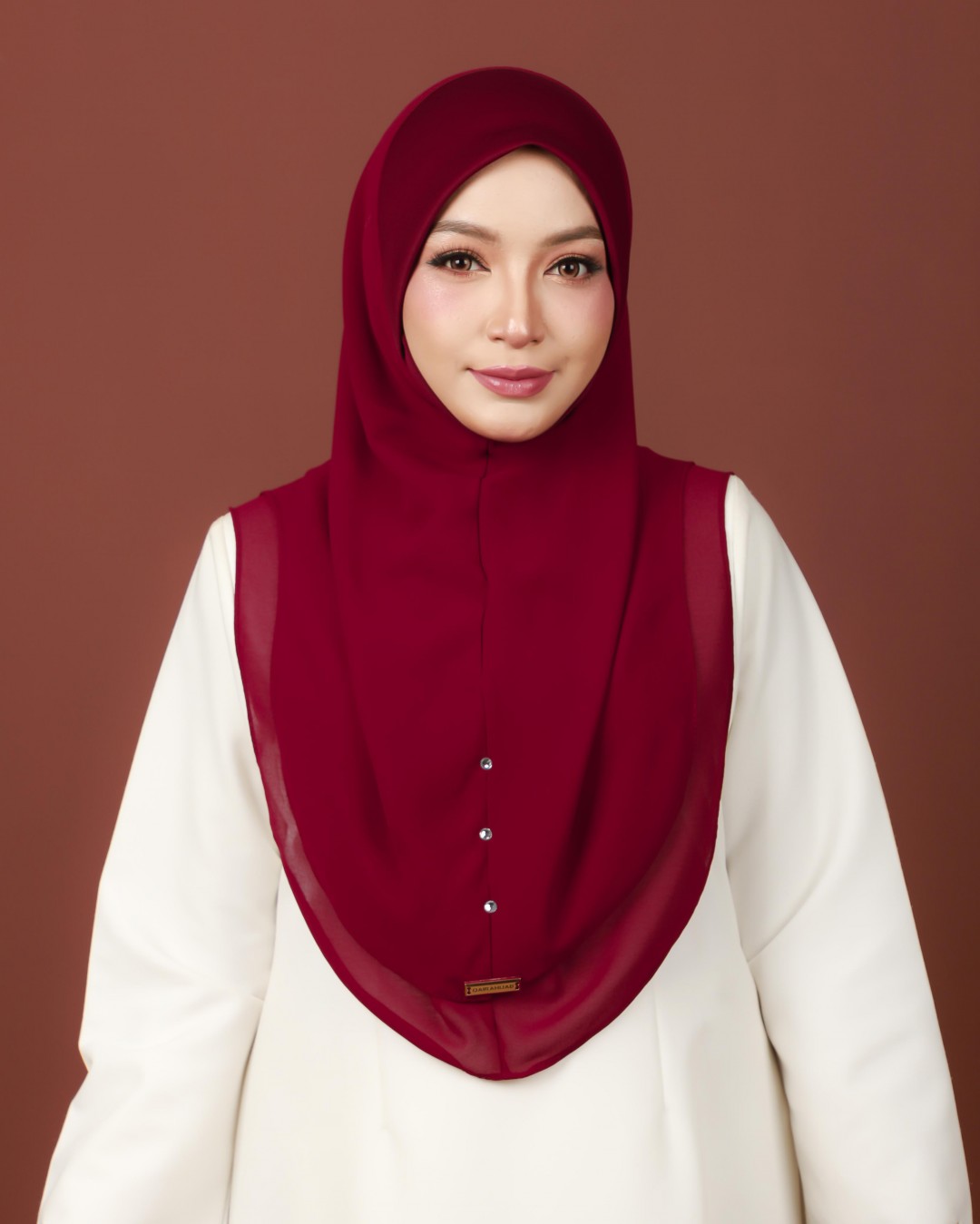 RAUDHAH PLAIN - RP11 (MAROON)