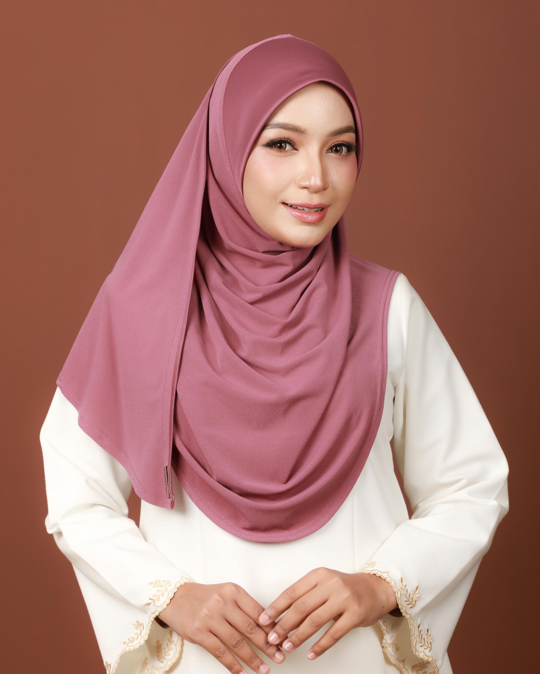 ZARA PLAIN - ZP59 (DARK ROSE)