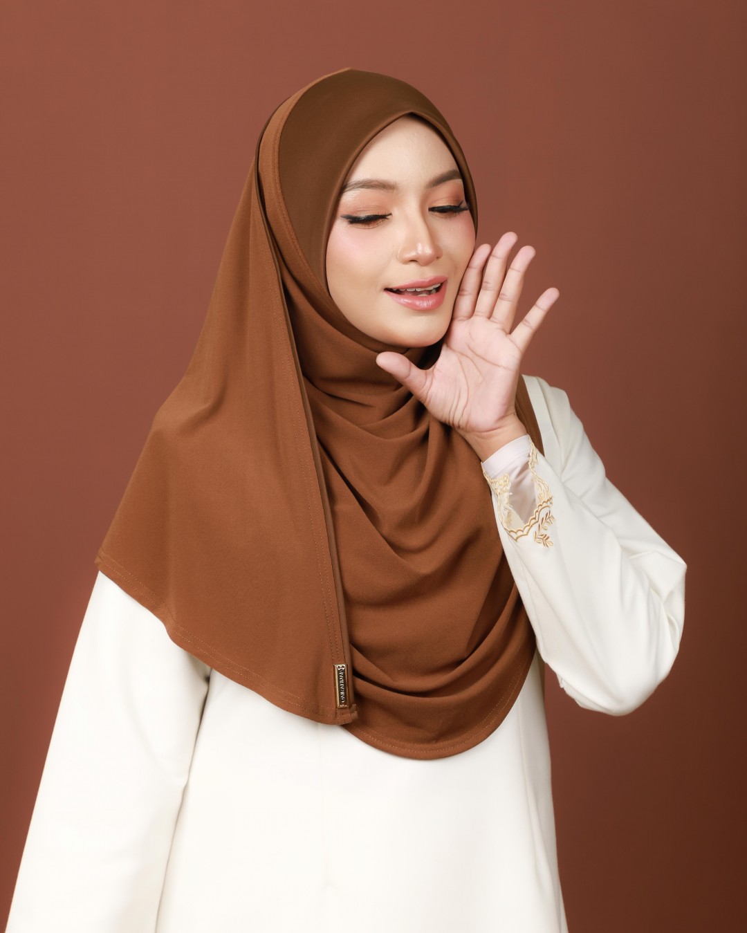 ZARA PLAIN - ZP58 (BROWN COCO)