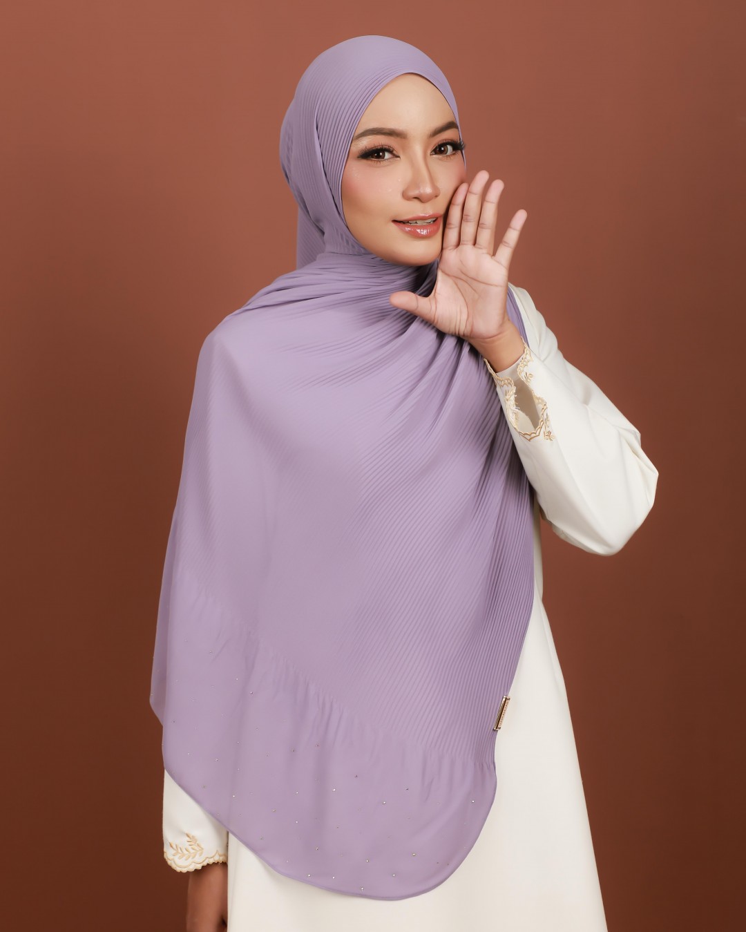 NUHA PLAIN - AHP07 (PURPLE)