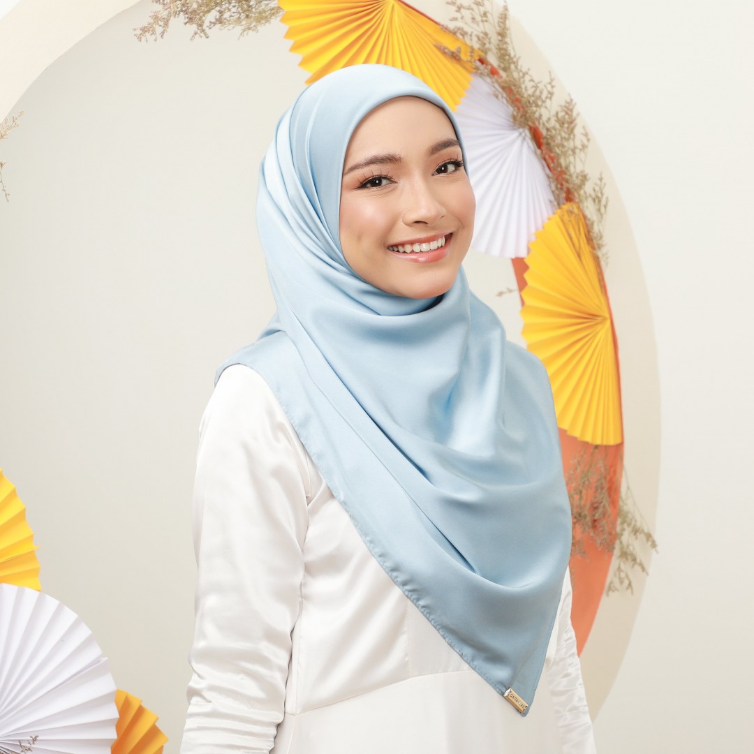 YASMIN PLAIN- YP12 (BABY BLUE)
