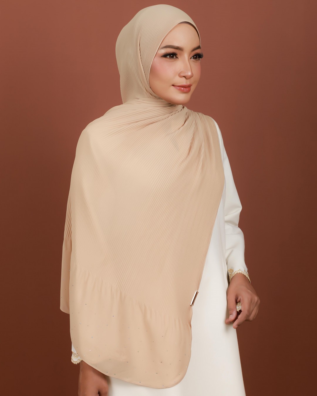 NUHA PLAIN - AHP02 (BEIGE)