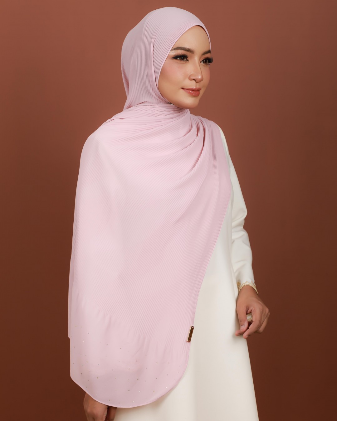 NUHA PLAIN - AHP05 (LIGHT PINK)