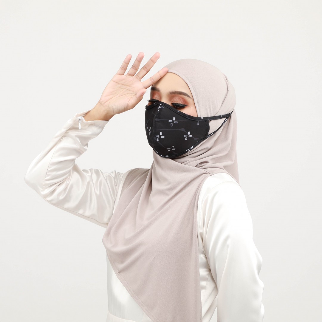 QAIRA FACEMASK - FK08 (BLACK)