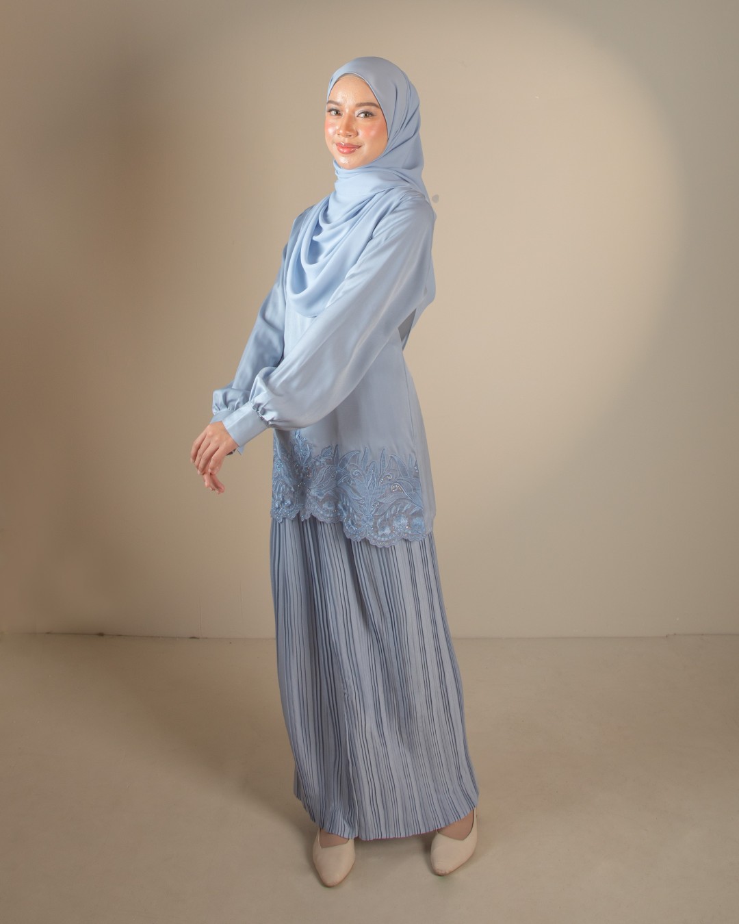 KURUNG AURORA - RR03 LIGHT BLUE