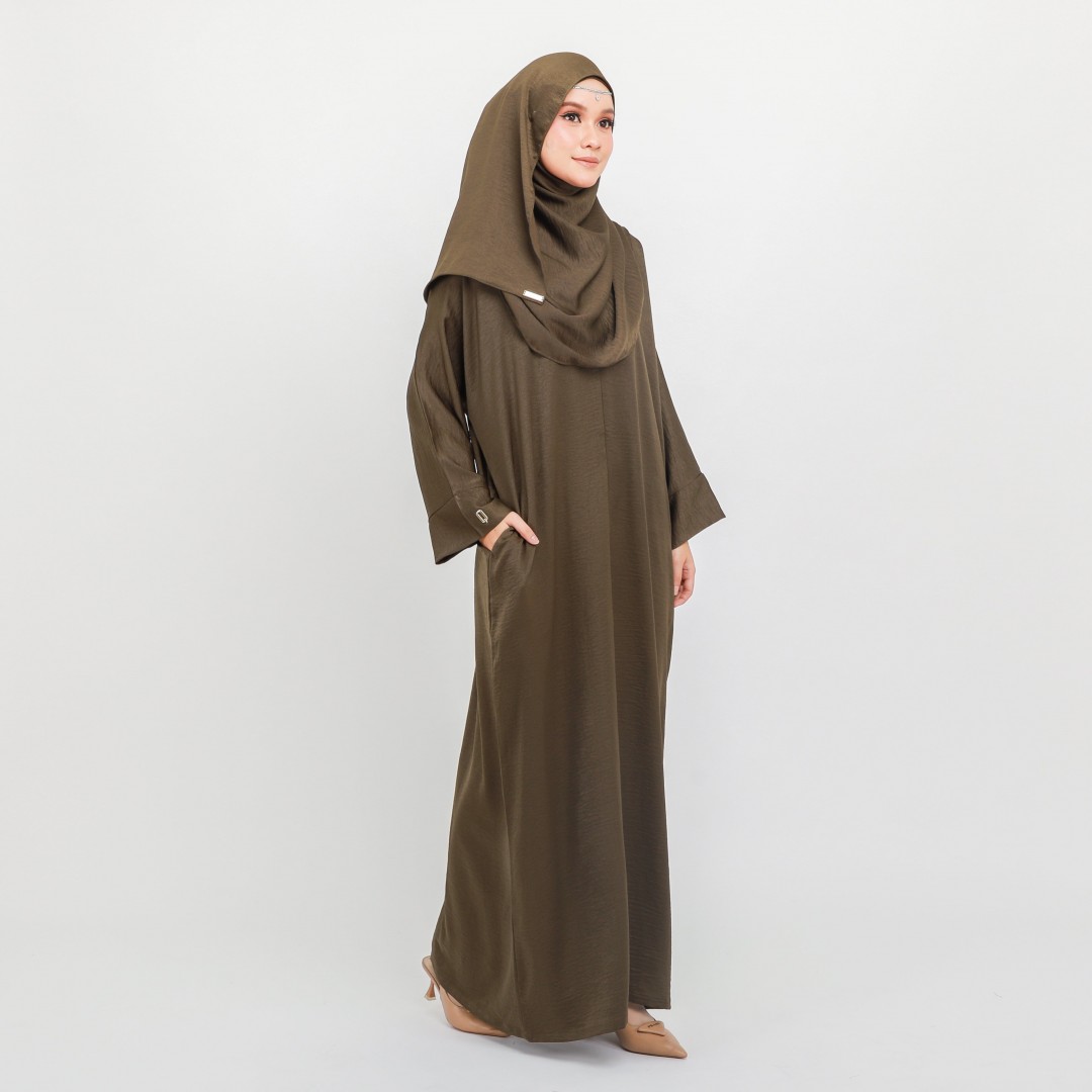 KAFTAN KHADIJA - KF03 (MOSS GREEN)