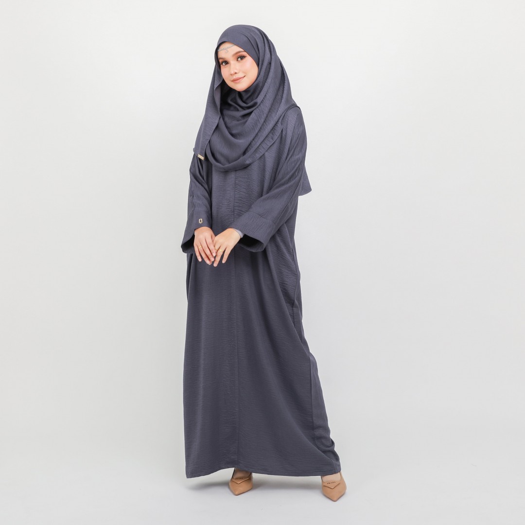 KAFTAN KHADIJA - KF05 (DARK GREY)