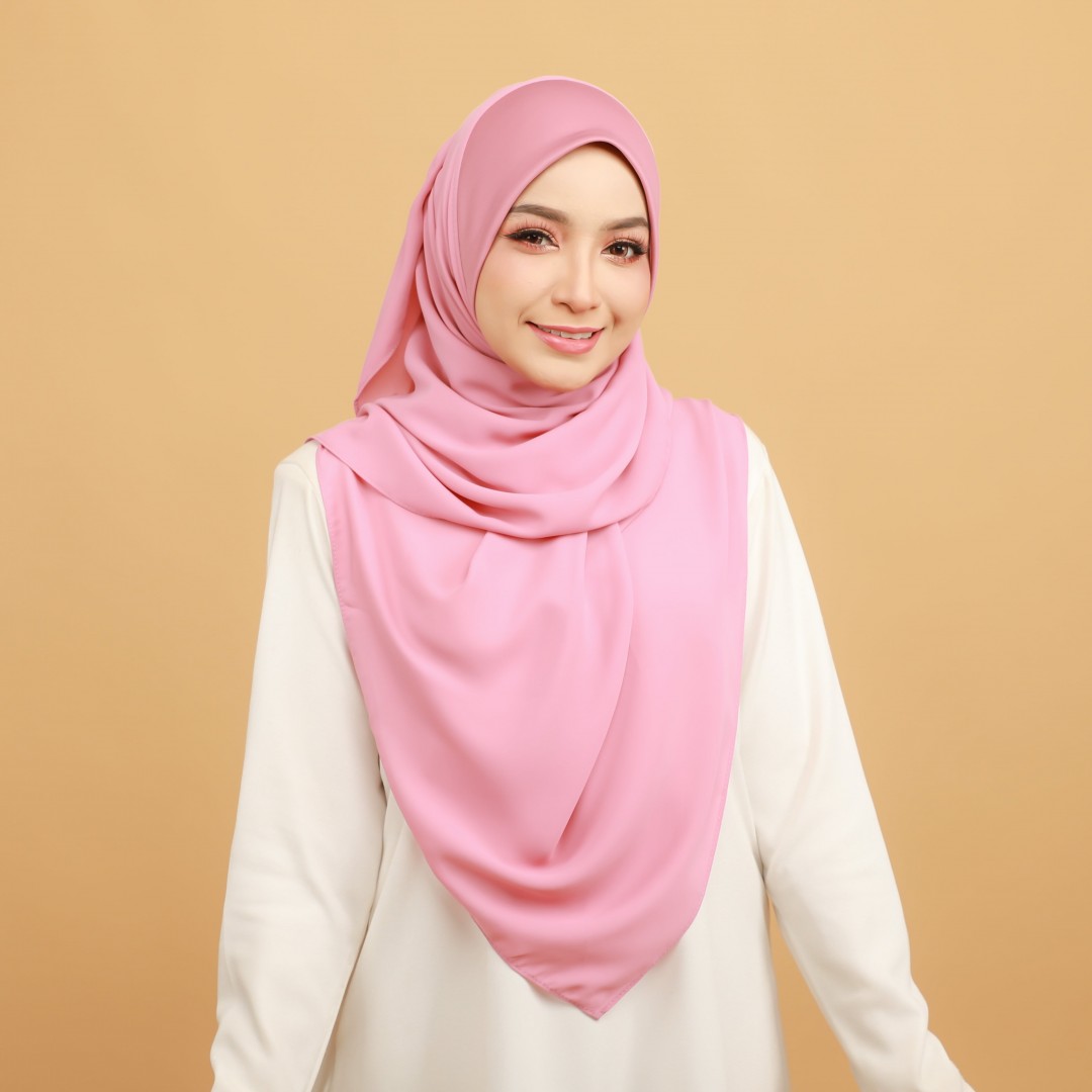 HANIS PLAIN - HP28 (ROSE PINK)