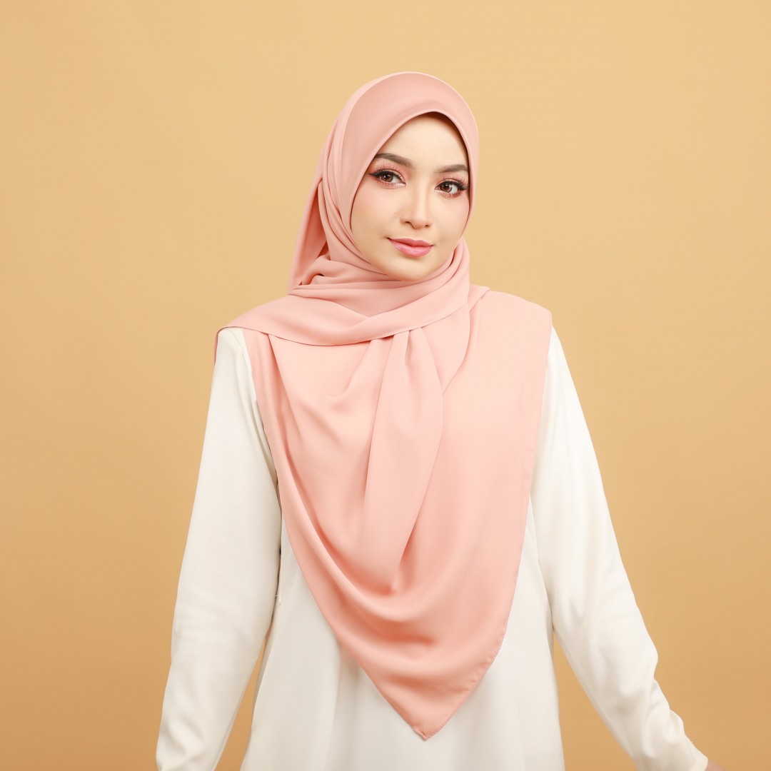 HANIS PLAIN - HP42 (LIGHT CORAL)