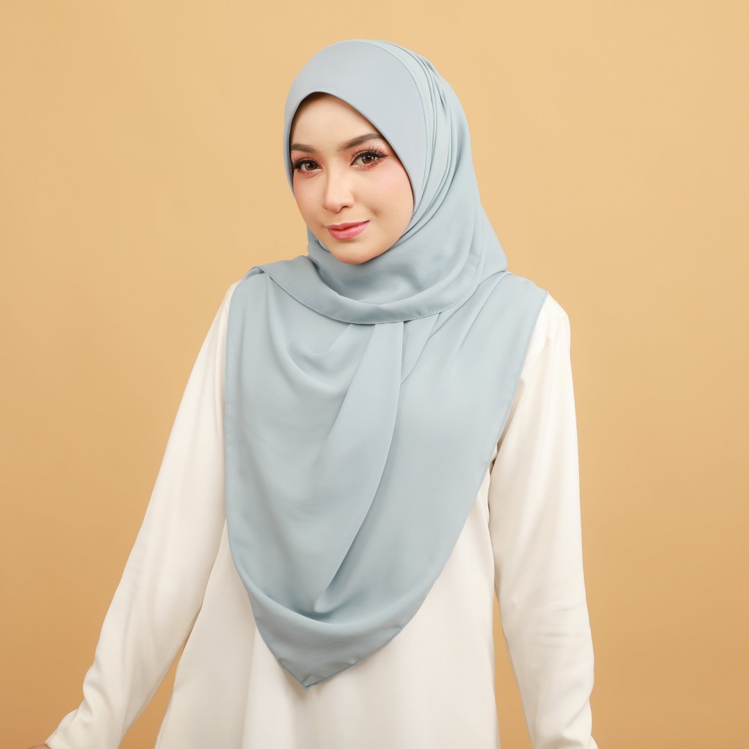 HANIS PLAIN - HP48 (PASTEL BLUE)