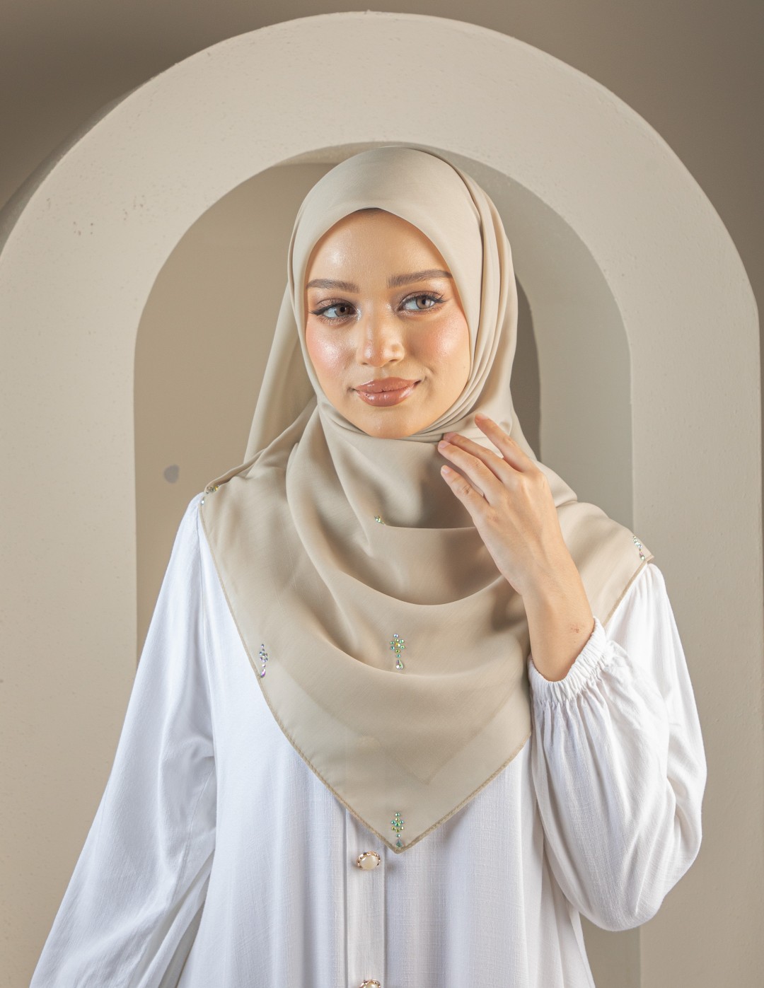 MARYA TEARDROP - MRT07 (DARK  CHAMPAGNE)