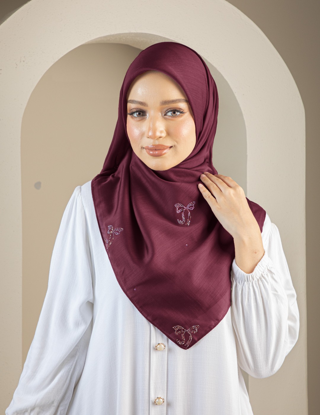 BAWAL RIBBON - BON14 (MAROON)