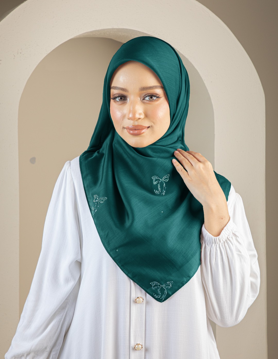 BAWAL RIBBON - BON13 (EMERALD GREEN)