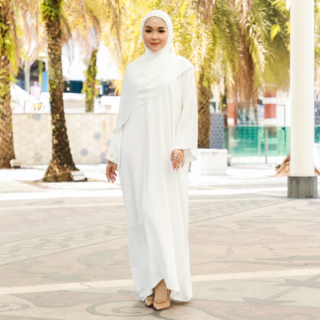 KAFTAN KHADIJA - KF08 (WHITE)