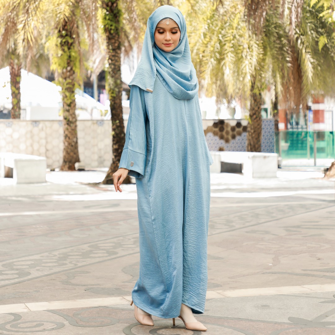 KAFTAN KHADIJA - KF13 (SKY BLUE)