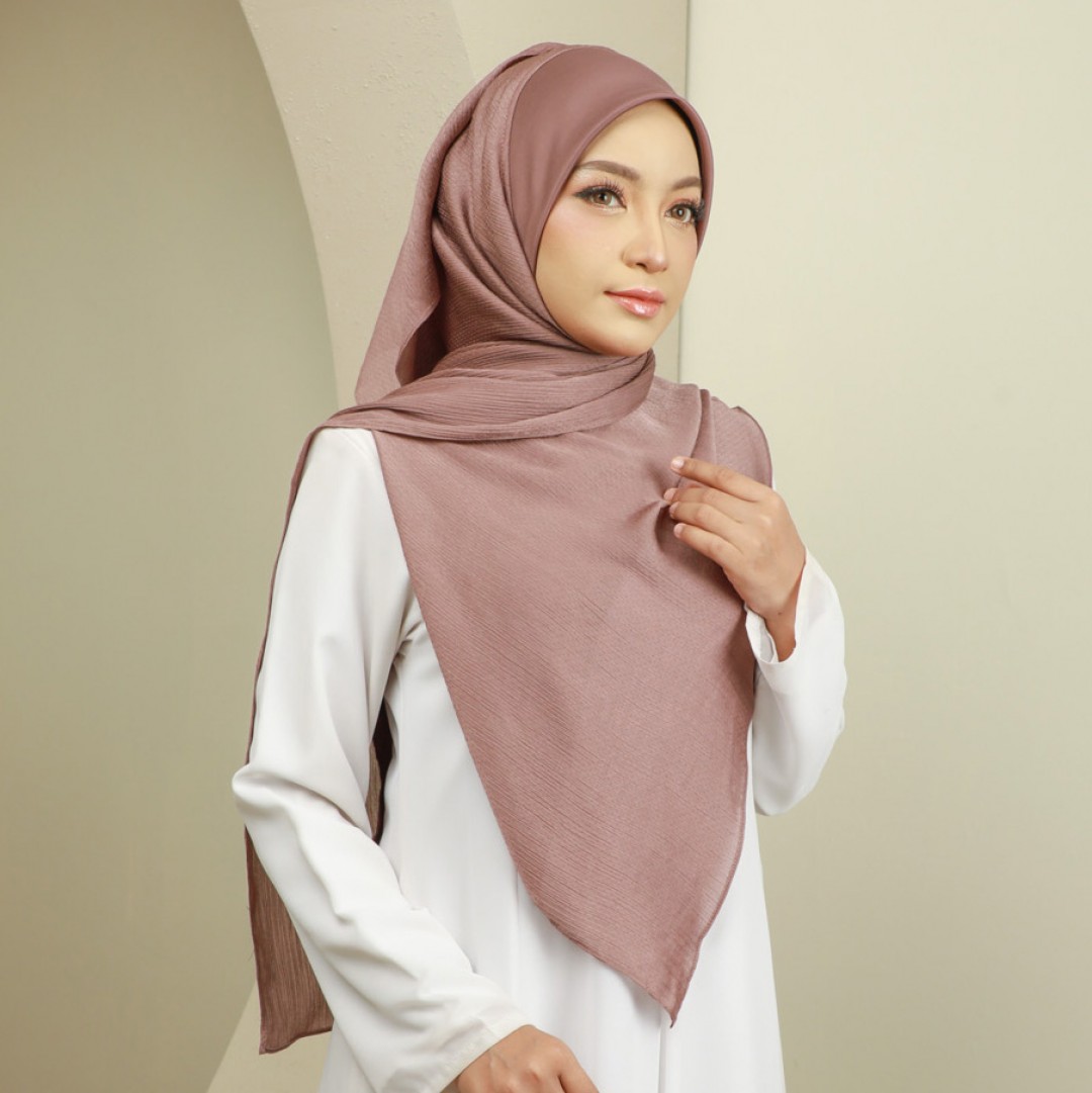 HANIS SATIN LUXE - HSR15 (PURPLE MAUVE)