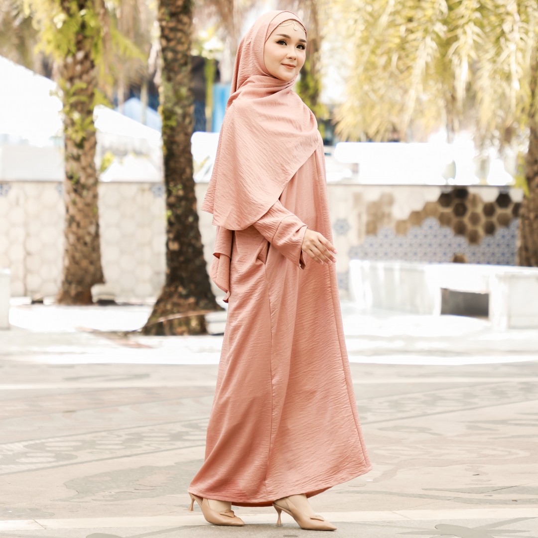 KAFTAN KHADIJA - KF10 (PEACH)