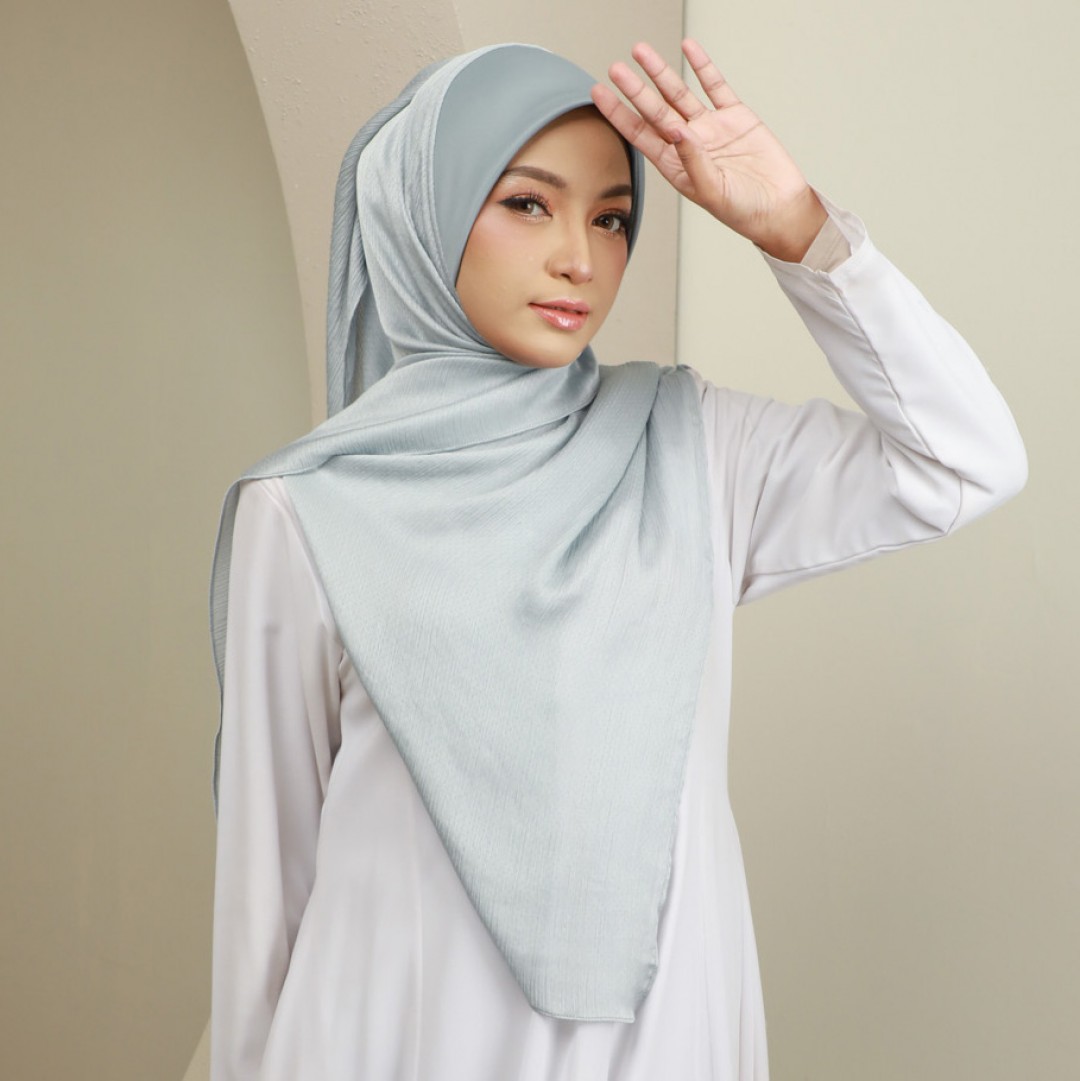 HANIS SATIN LUXE - HSR13 (PEARL GREY)