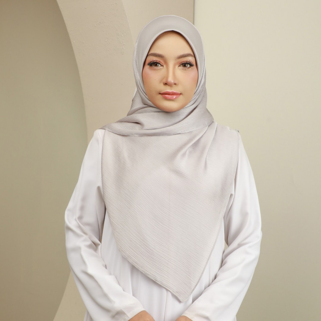 HANIS SATIN LUXE - HSR04 (SILVER)