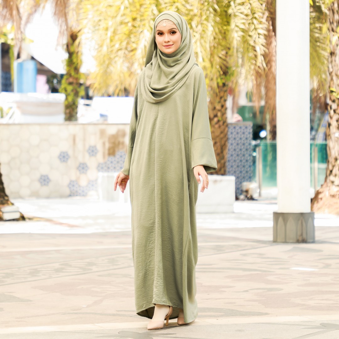 KAFTAN KHADIJA - KF15 (PISTACHIO GREEN)