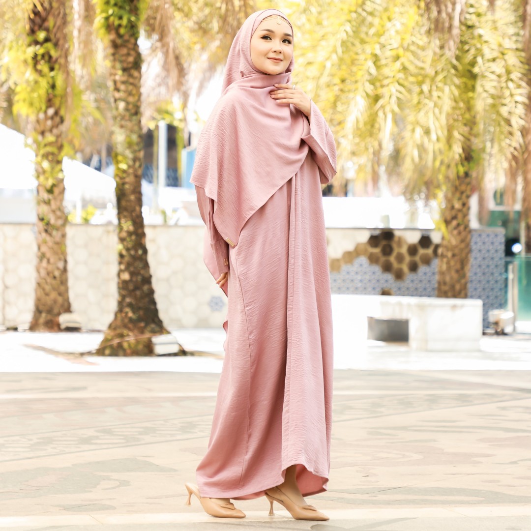 KAFTAN KHADIJA - KF11 (SALMON PINK)