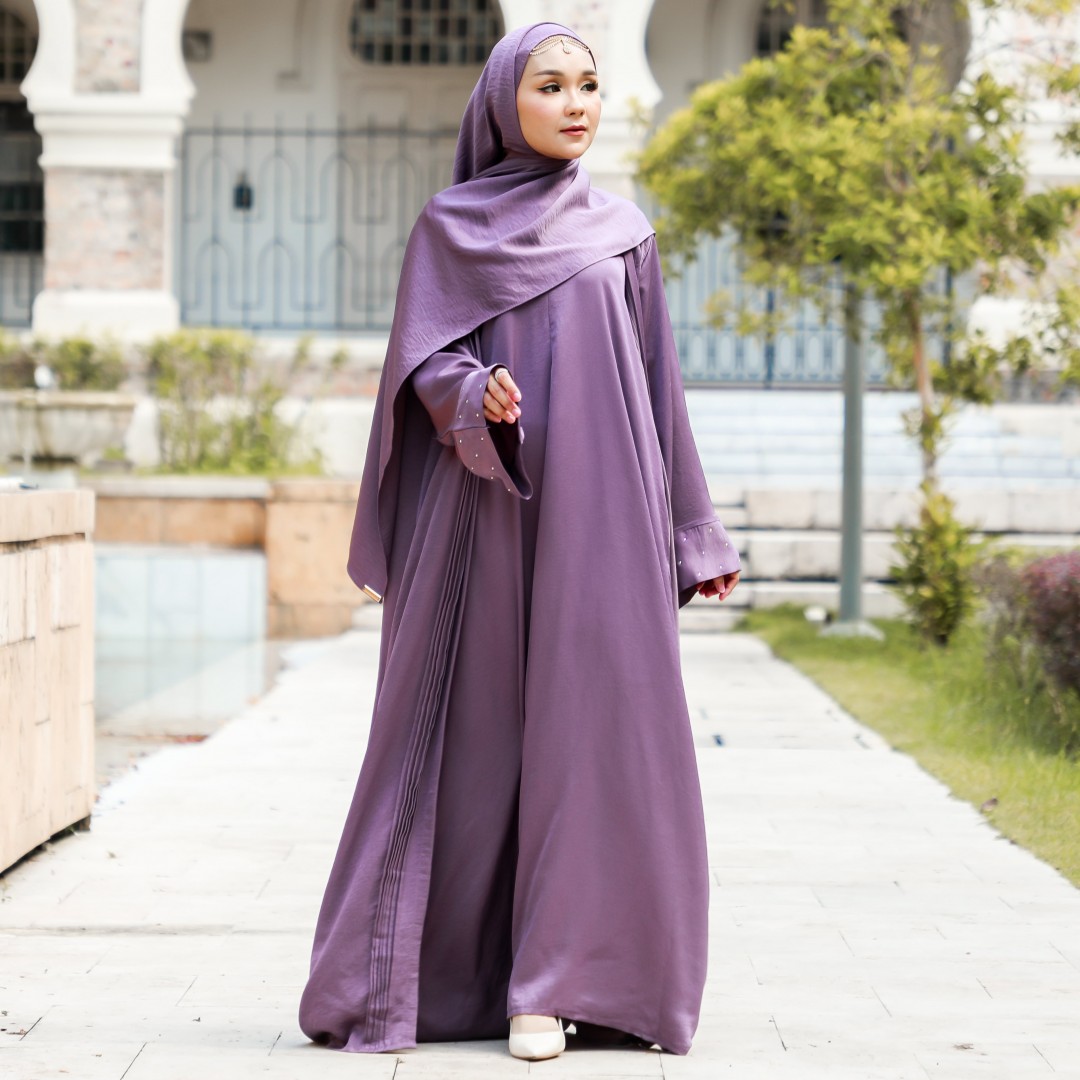 ABAYA SUMAYYAH - MM02 (PURPLE)