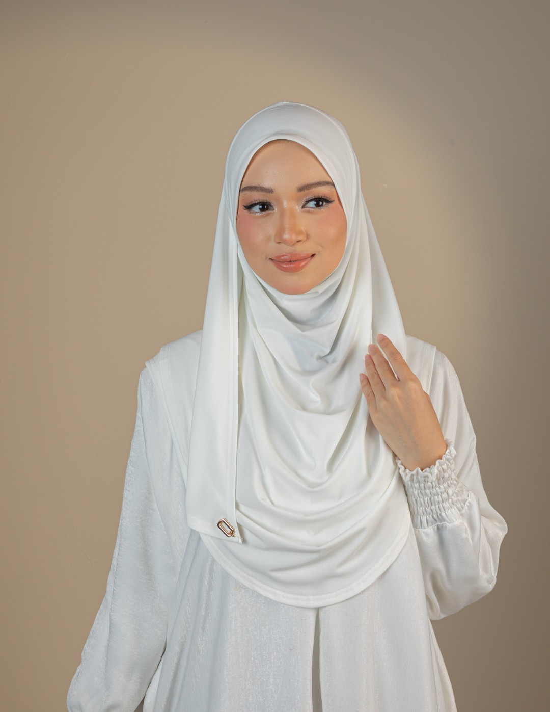 NISHA PLAIN : NIS01 (OFFWHITE)
