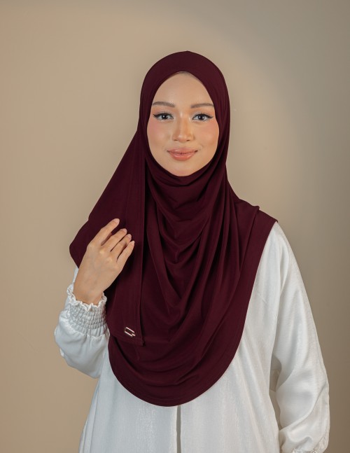 NISHA PLAIN : NIS19 (MAROON)