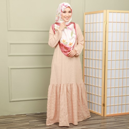 KARMILA DRESS - KR01 (NUDE BROWN)