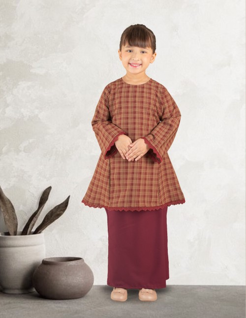 KURUNG AMIRA KIDS - RAK03 RED BRICK
