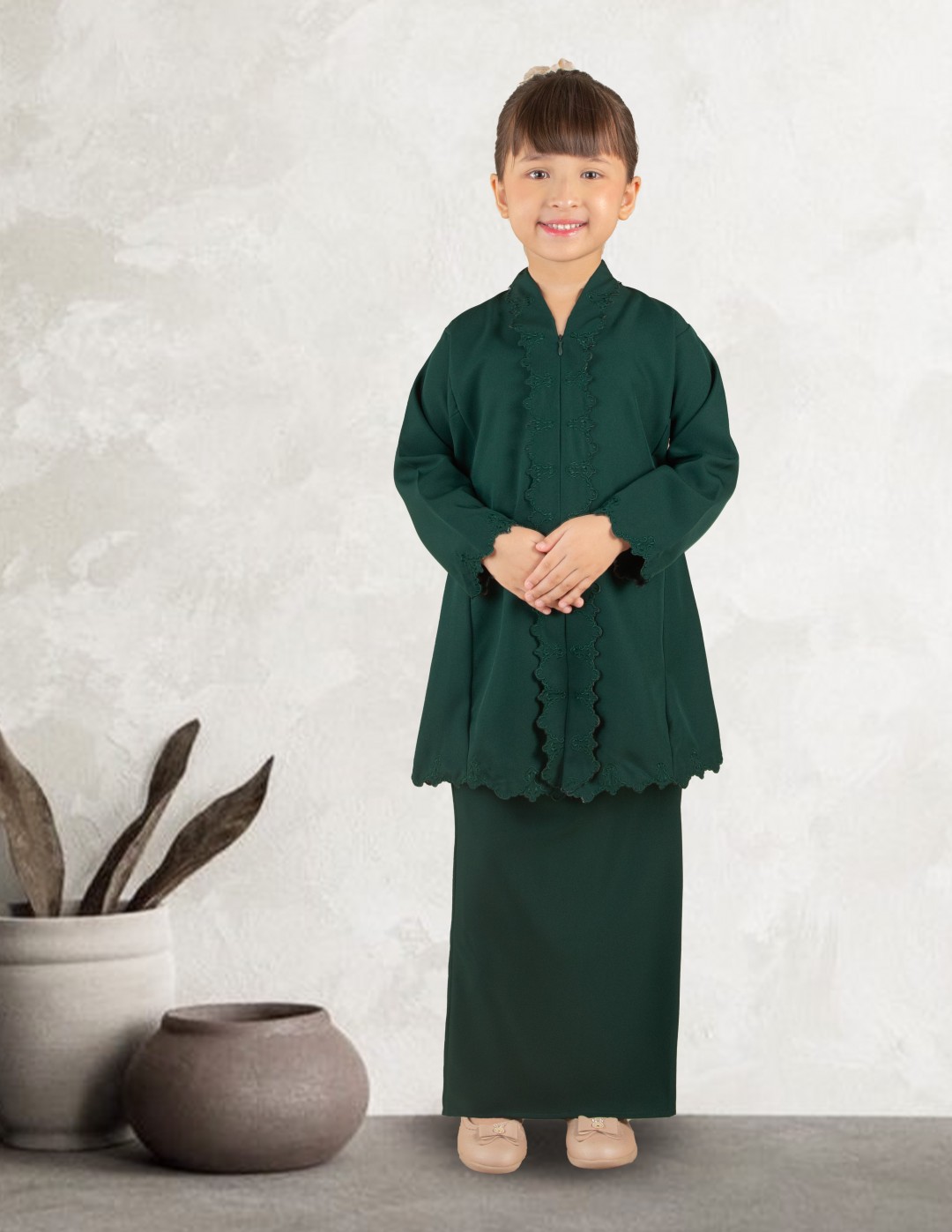 KEBARUNG MELISSA KIDS - MSK04 EMERALD GREEN