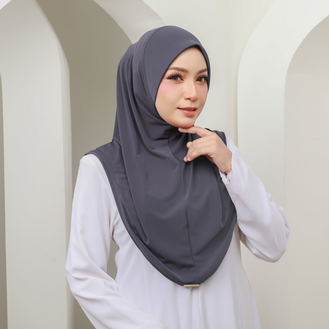 AZURA PLAIN SLIM CUT - ASP20 (DARK GREY)