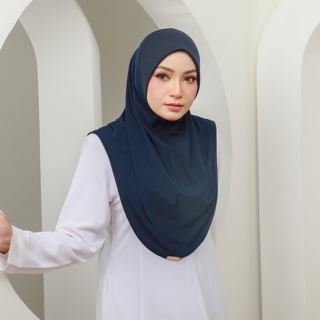 AZURA PLAIN SLIM CUT - ASP12 (NAVY BLUE)