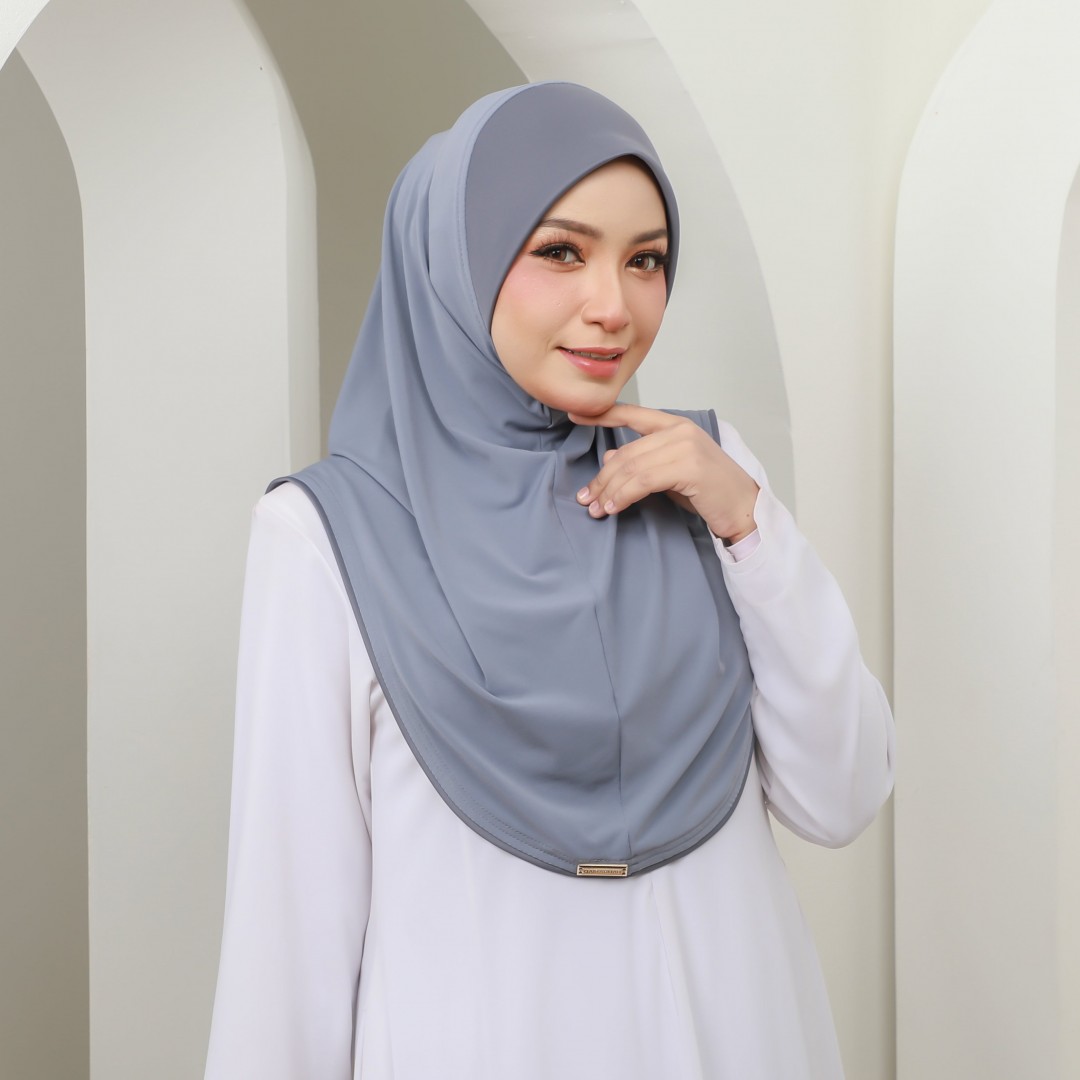 AZURA PLAIN SLIM CUT - ASP19 (GREY)