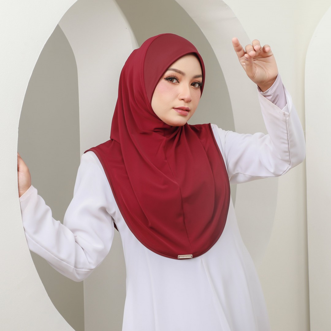 AZURA PLAIN SLIM CUT - ASP06 (RED)