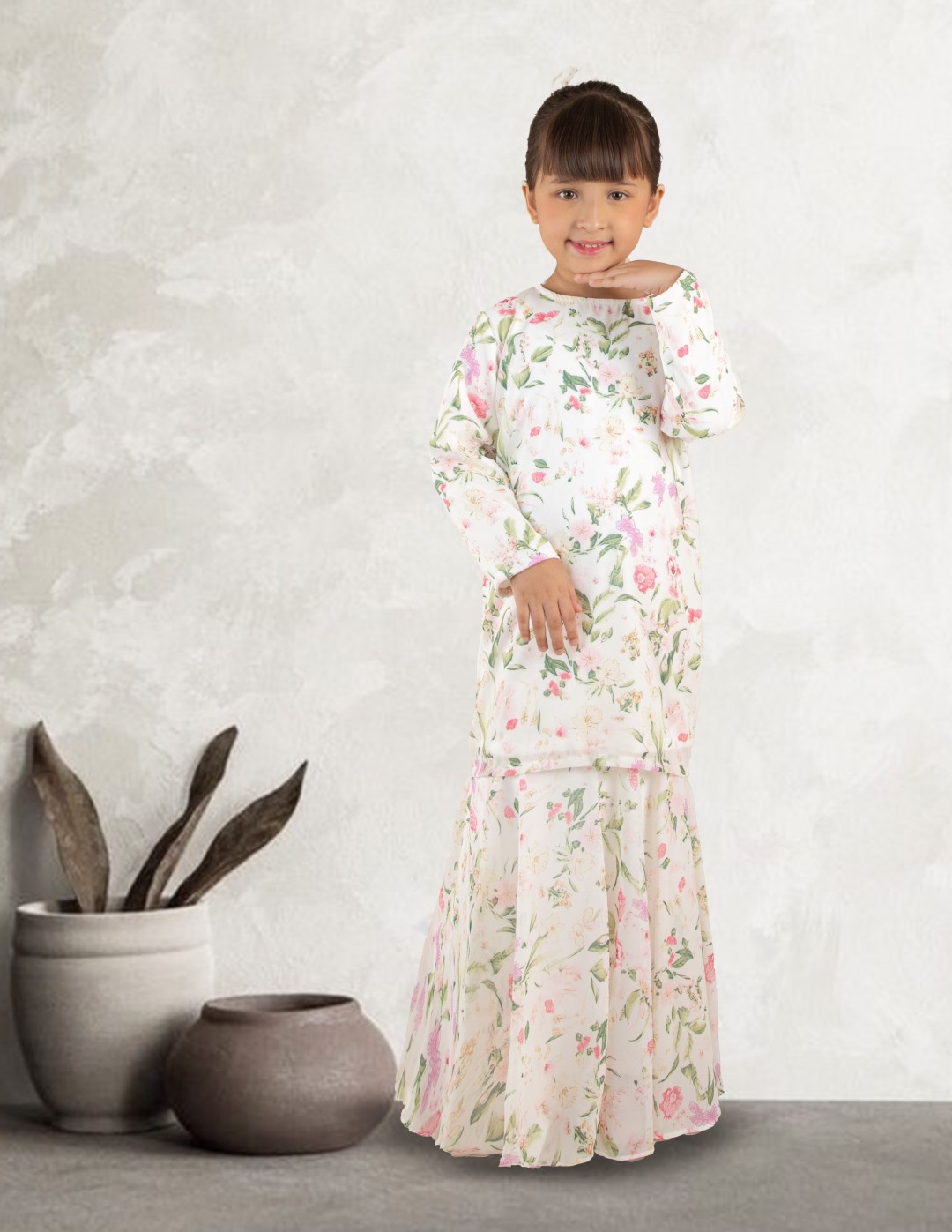 KURUNG QAIRA MODEN KIDS- QMK12