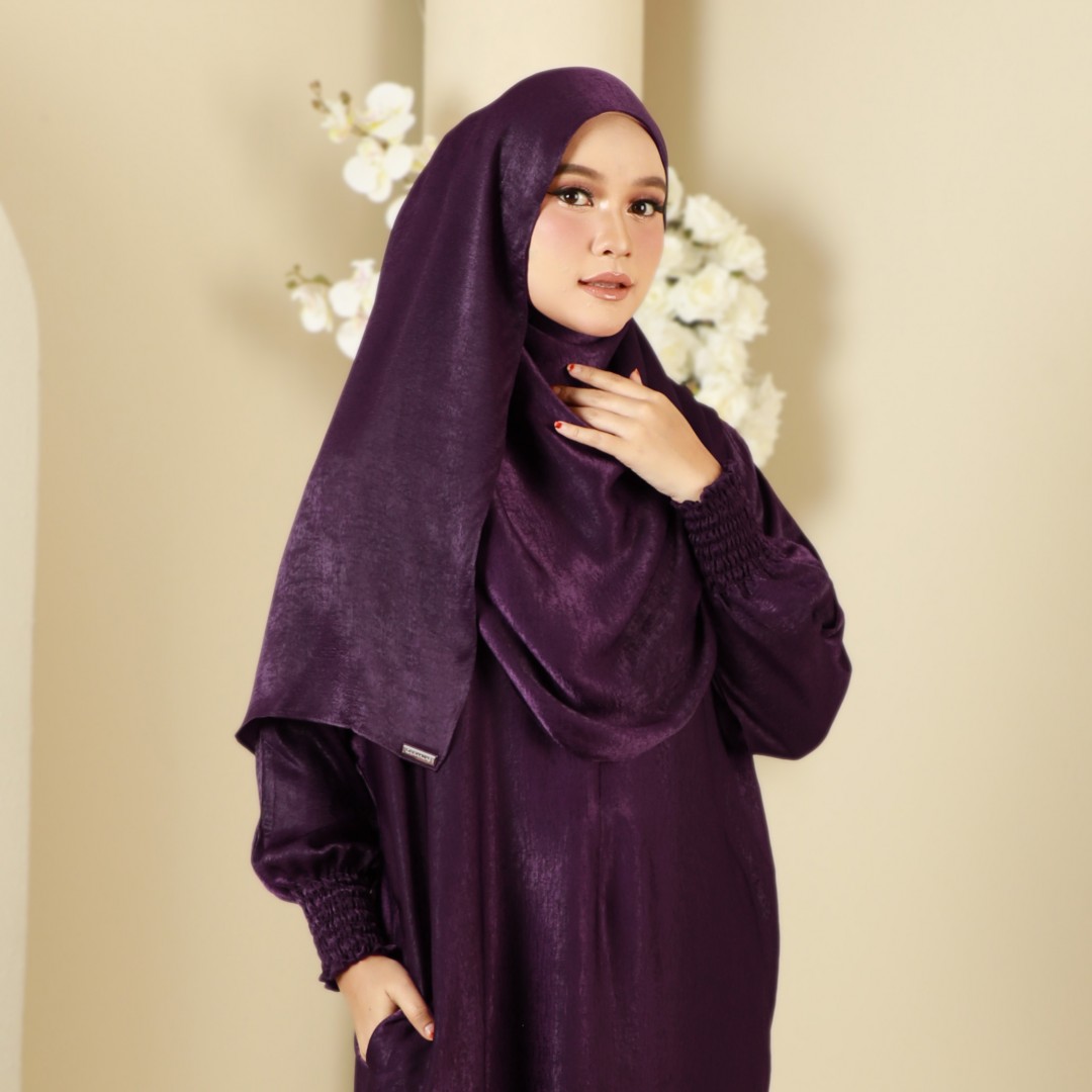 SHAWL HELIZA- SZ09 (PURPLE)