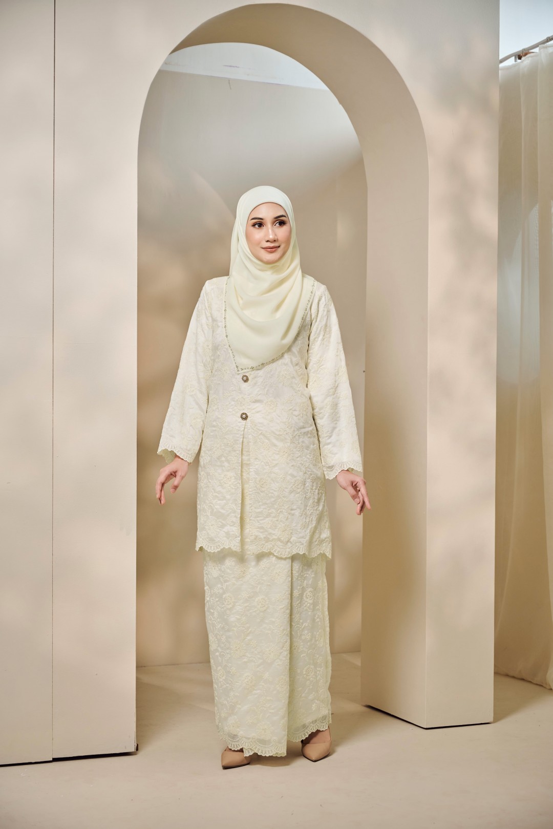KURUNG NATASHA - KNT01 (CREAM)