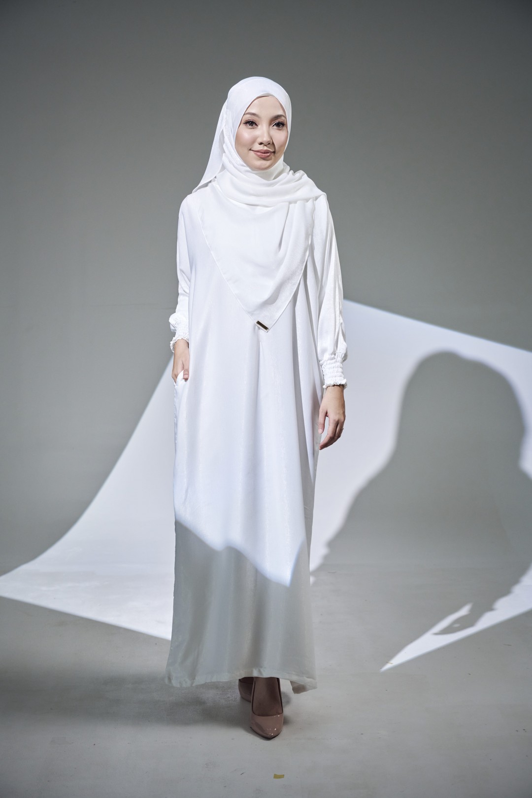 KAFTAN HELIZA - KFH01 (WHITE)