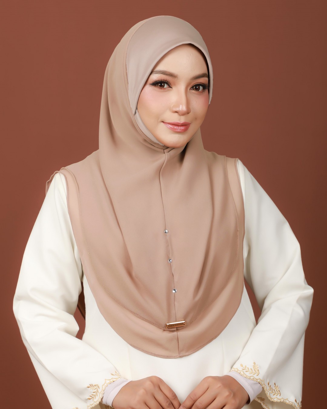 RAUDHAH PLAIN - RP17 (WOOD BROWN)