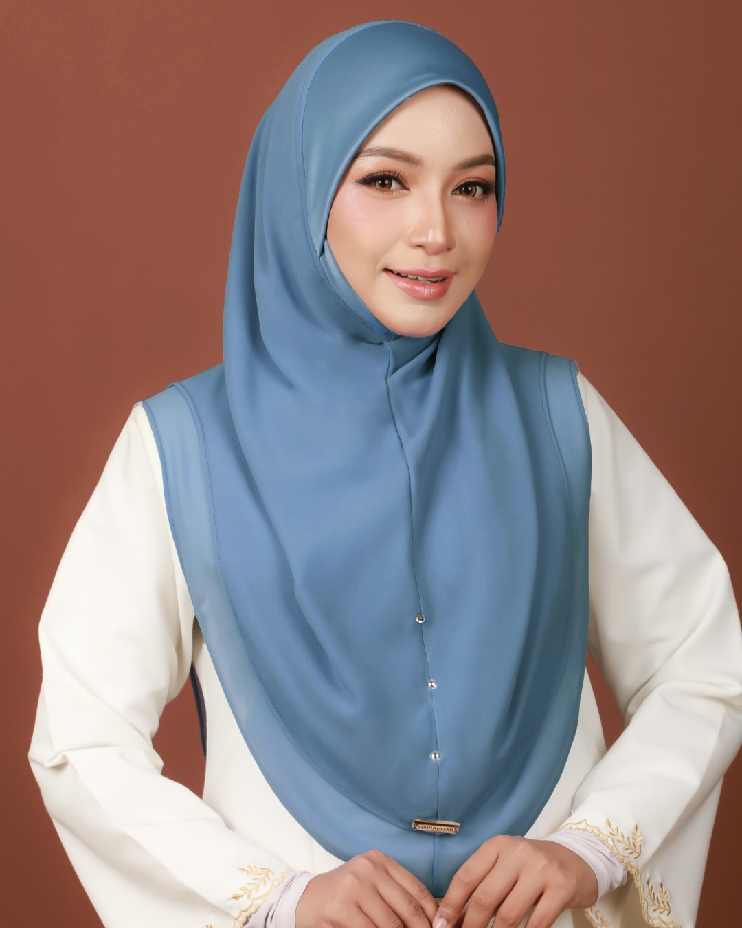 RAUDHAH PLAIN - RP20 (DUSTY BLUE)