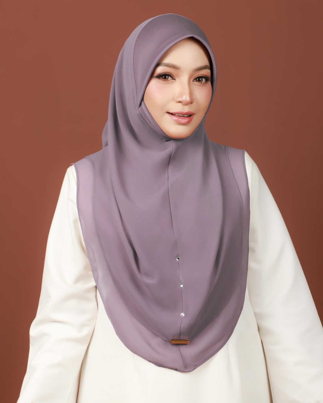 RAUDHAH PLAIN - RP22 (DUSTY PURPLE)