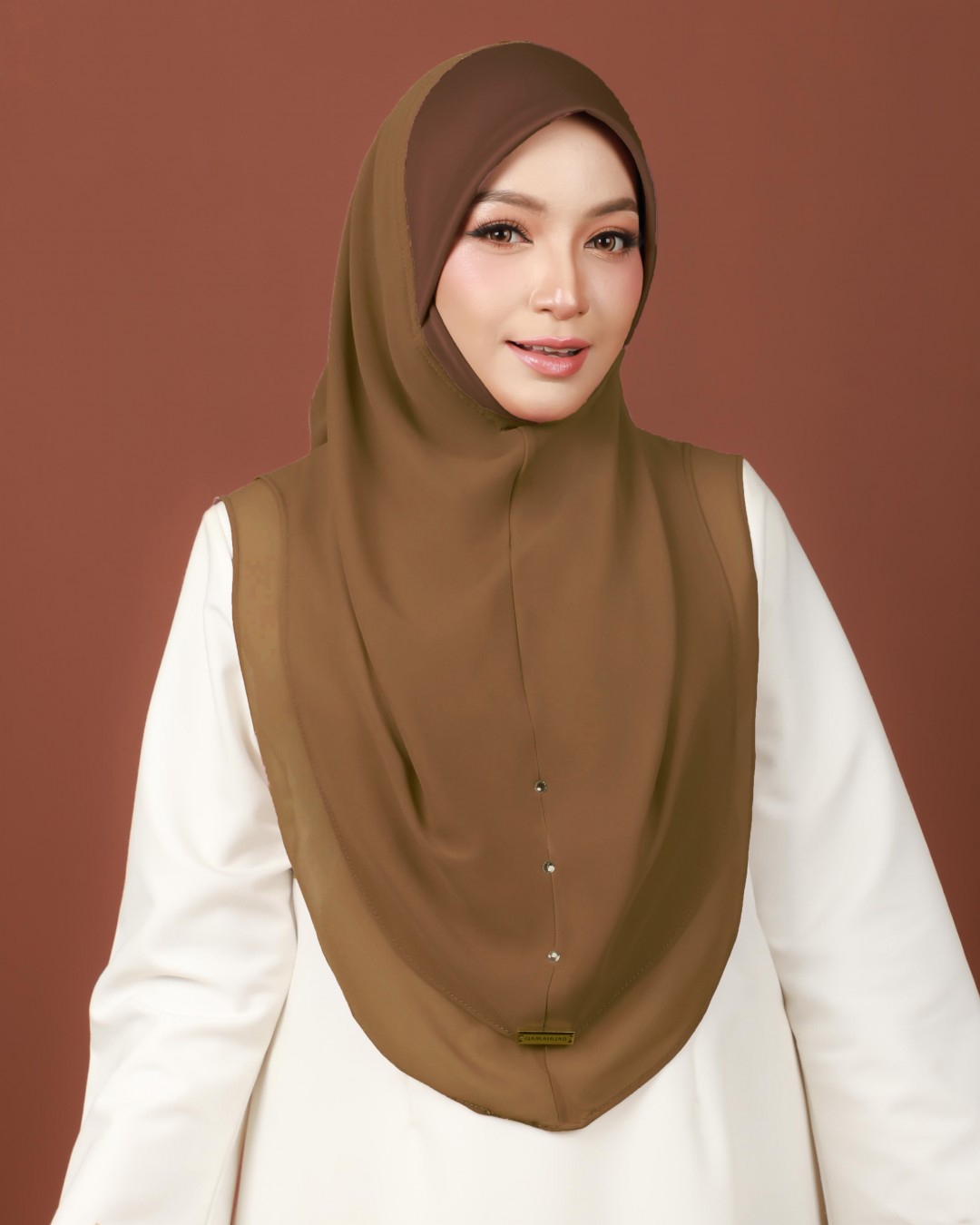 RAUDHAH PLAIN - RP24 (TOFFEE BROWN)