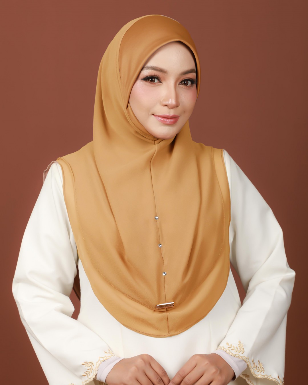 RAUDHAH PLAIN - RP30 (SOFT TANGERINE)