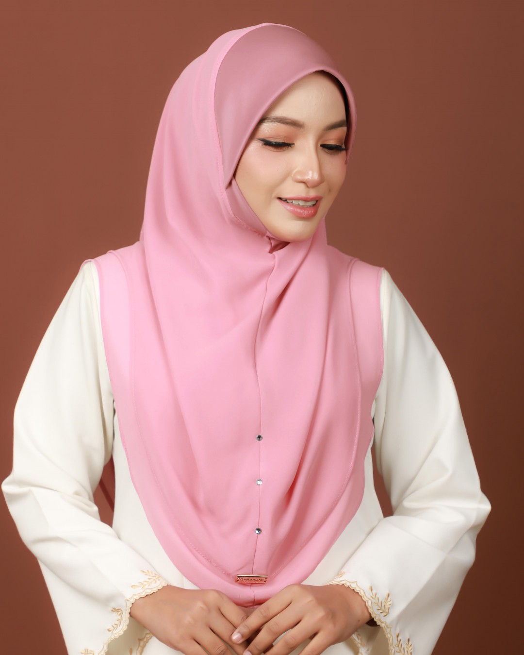 RAUDHAH PLAIN - RP35 (ROSE PINK)