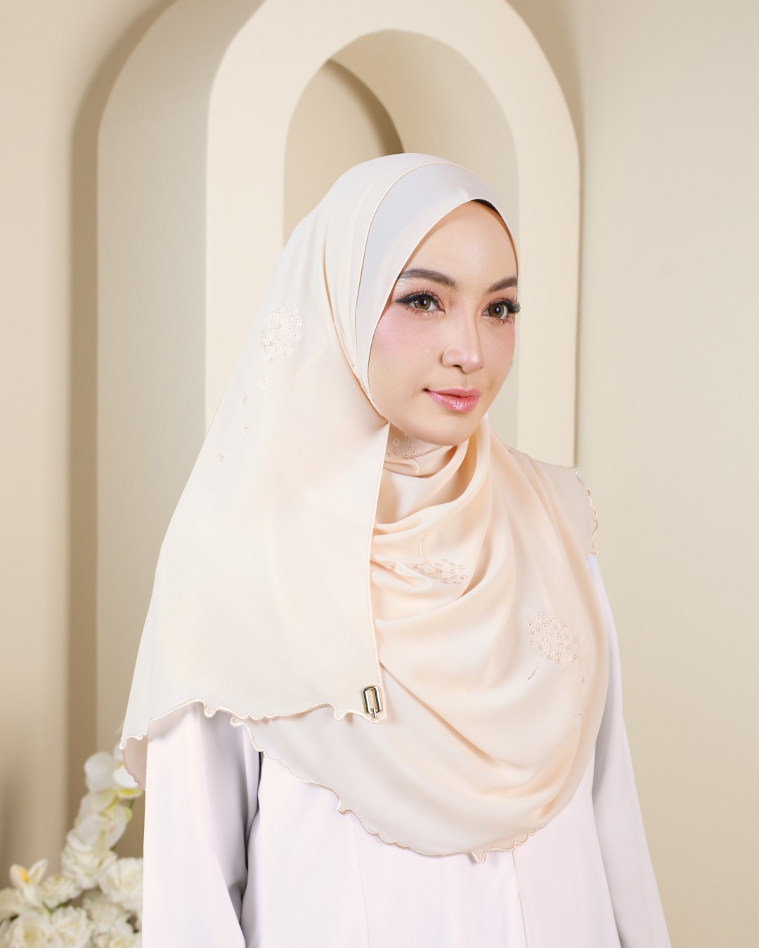SHAWL SULAM 2.0 - SS18 (CREAMPUFF)