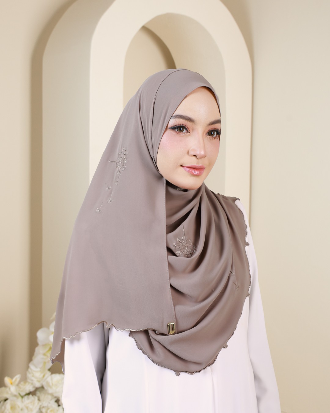 SHAWL SULAM 2.0 - SS21 (MOCHA BROWN)
