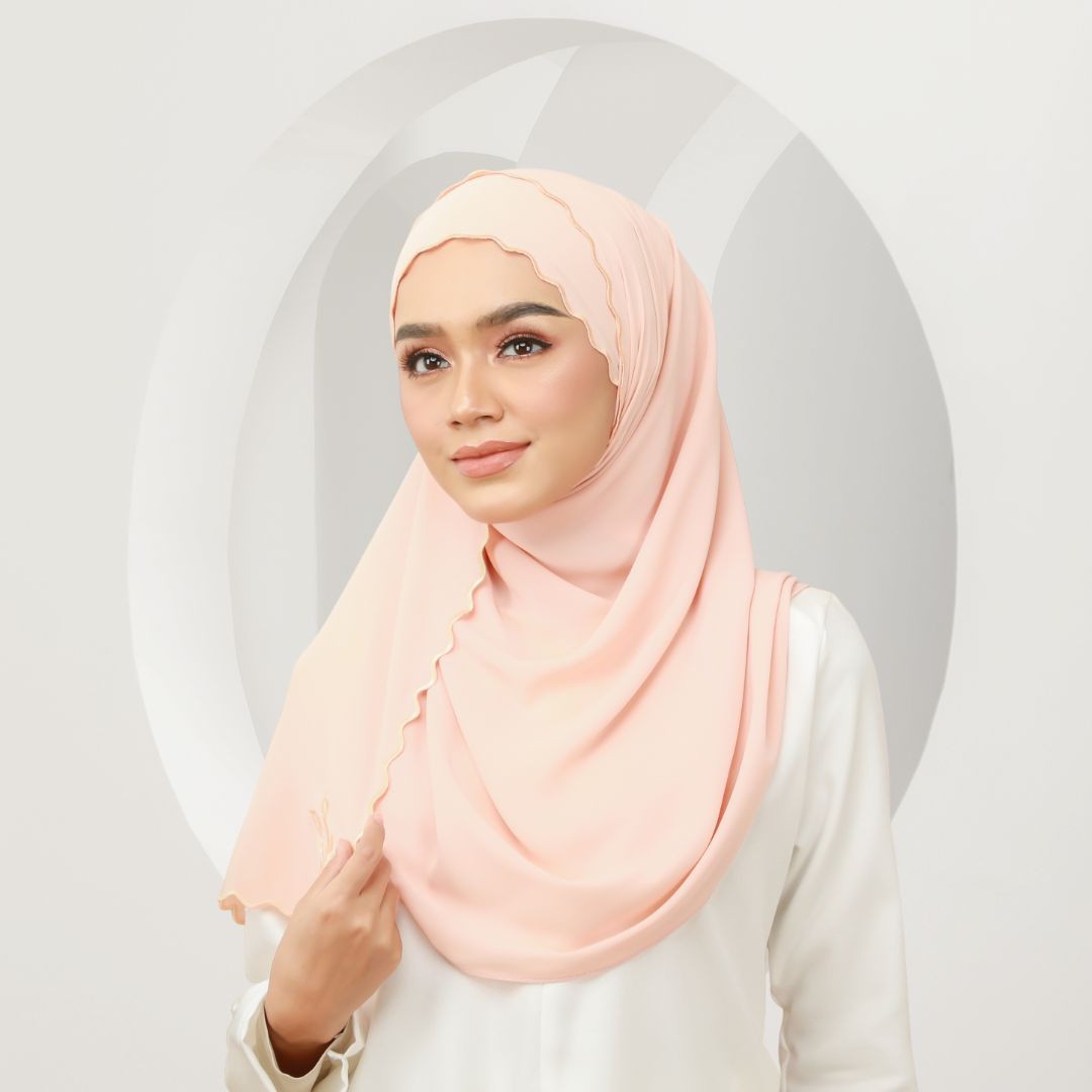 SHAWL SULAM - SS04 (PEACH)