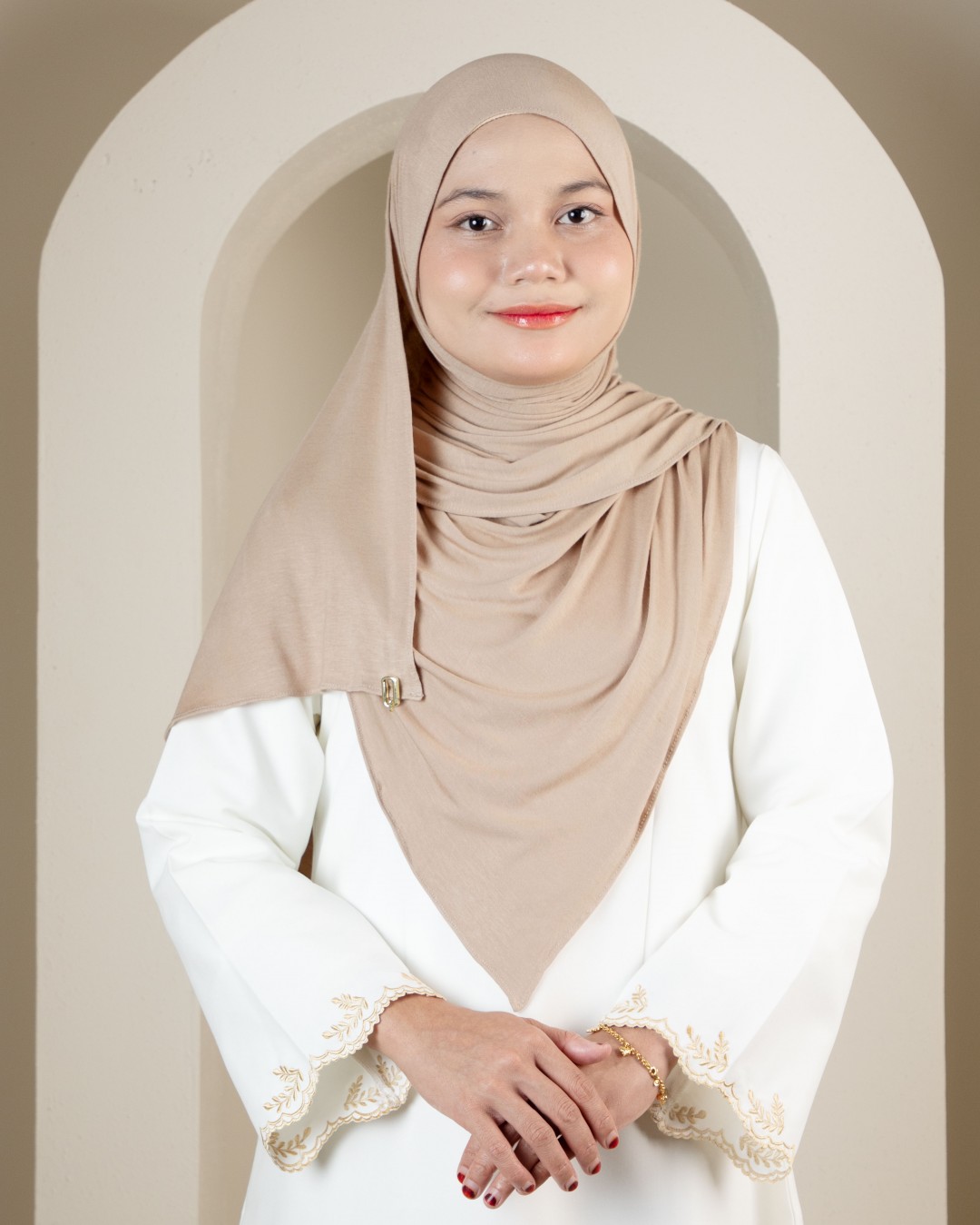 SHAWL COTTON - HT08 SAND