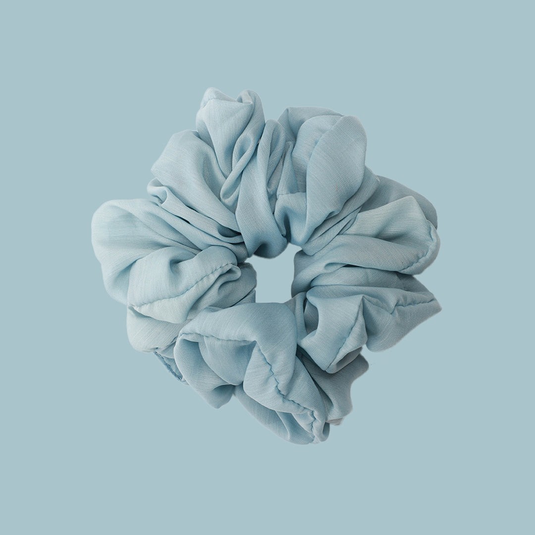 SCRUNCHY CHY07 - (BABY BLUE)